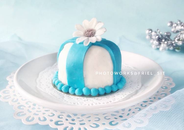 Resep: Fondant mini cake ekonomis untuk dijual