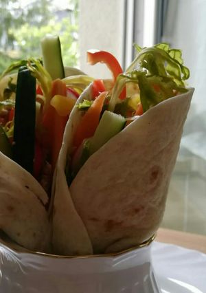 Foto principal de Wraps de verduras y atún