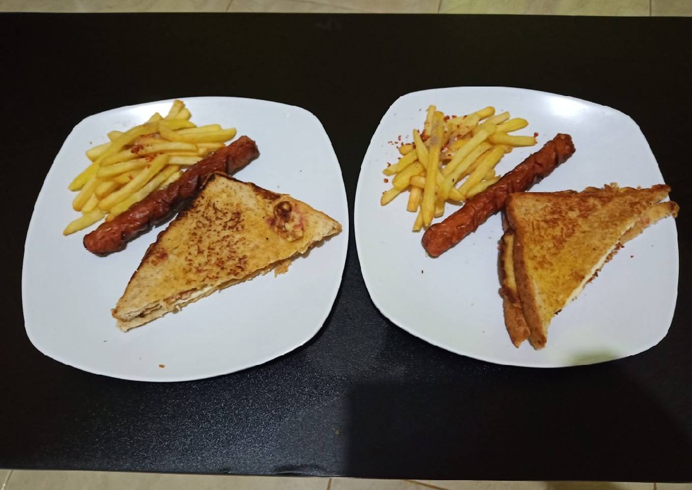 Resep Sandwich teflon ala hotel, Bisa Manjain Lidah