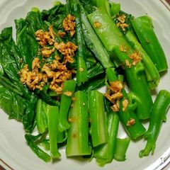 A picture of Boiled Chinese Broccoli.