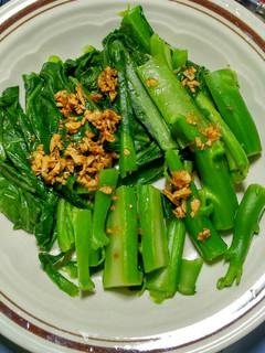 A picture of Boiled Chinese Broccoli.