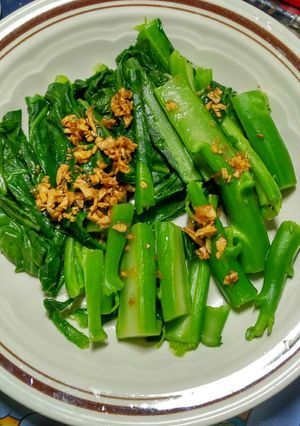 A picture of Boiled Chinese Broccoli.