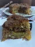 Bolo de Maçã e Caju em camadas