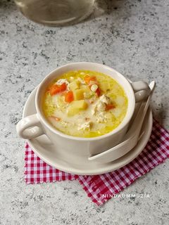 Foto resep Creamy Chicken Soup