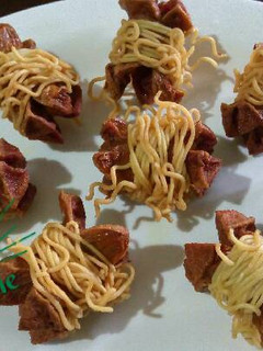Foto resep Sosis Lilit Mie