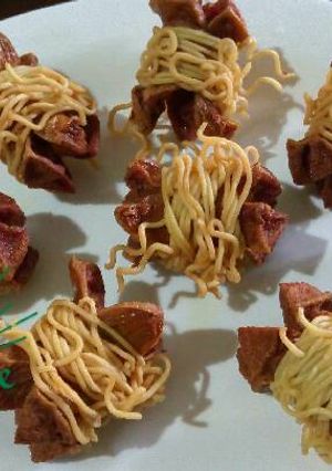 Foto resep Sosis Lilit Mie