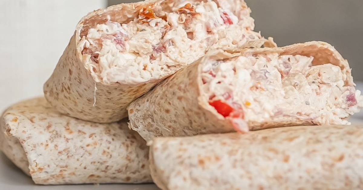 Recetas de wraps variadas y fáciles de preparar