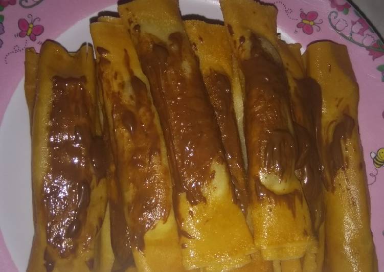 Spring roll pastry pisang