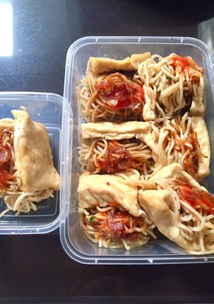 Foto resep Tahu isi mie kuning