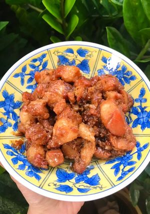 Hình của món Thịt kho sả bằm.
