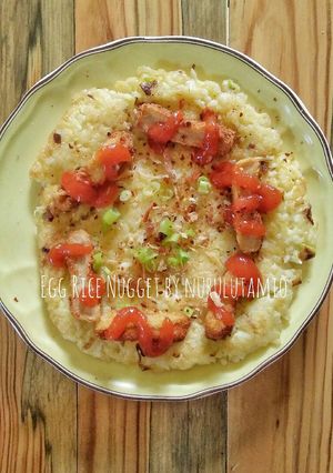 Foto resep Egg Rice Nugget (Nasi Dadar Nugget)