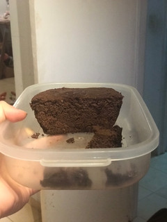 Una foto de Budín de chocolate keto/sin harina
