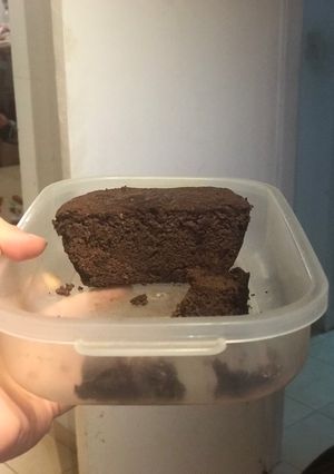 Una foto de Budín de chocolate keto/sin harina
