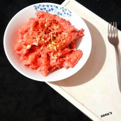 A picture of Pink Pasta.