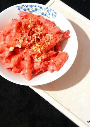 A picture of Pink Pasta.