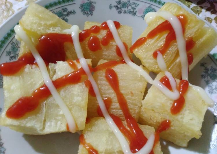 Singkong goreng empuk