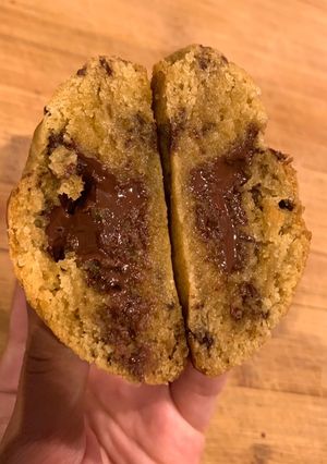 Une photo de Cookies huile d’olive et chocolat