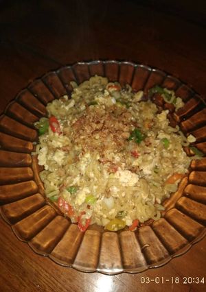 Foto resep Indomie goreng nyemek