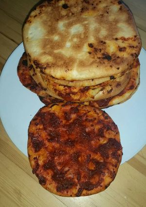صورة لوصفة فطاير المحمر