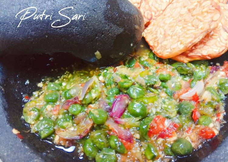 Resep 41.Sambal leunca Anti Gagal