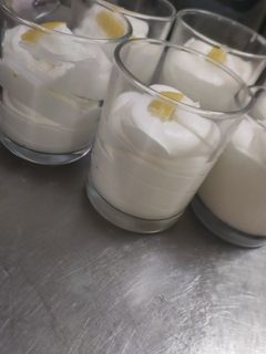 Una foto de Mousse de limón