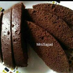 A picture of Microwave chocolate mug cake.