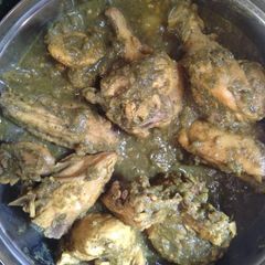 A picture of Green Pepper Chicken.