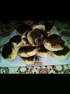 Una foto de Tortitas negras!