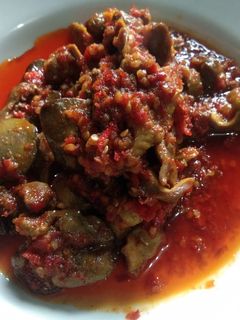 Foto resep Balado ati ampela ayam