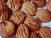 A picture of sooji biscuits