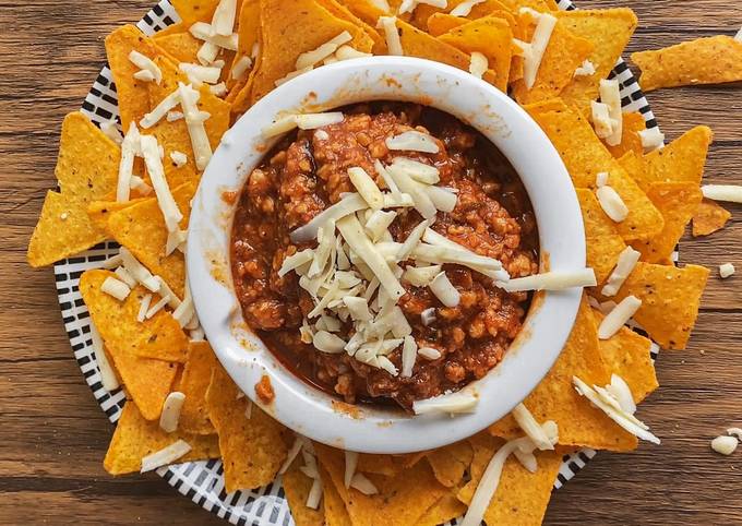 Nachos &amp; Ayam Bolognese