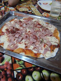 Una foto de Pizza a la parrilla