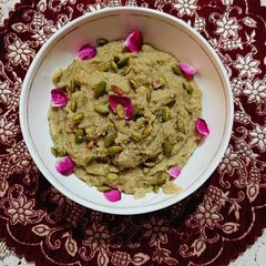 A picture of Pumpkin Seeds Halwa.