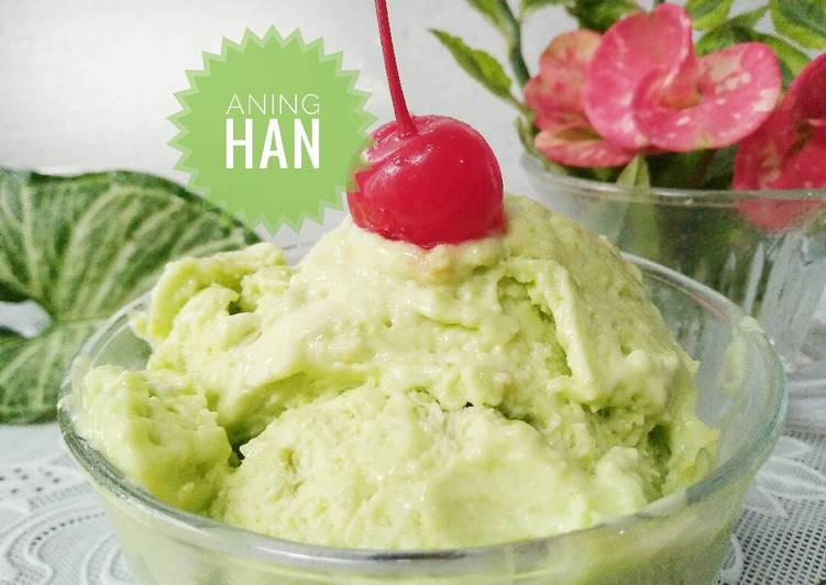 Langkah Mudah untuk Menyiapkan Es Cream Alpukat Lemon Anti Gagal