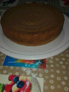 Una foto de Bizcochuelo fácil y rico