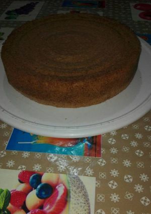 Una foto de Bizcochuelo fácil y rico