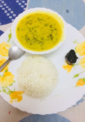 A picture of Palak kadi.