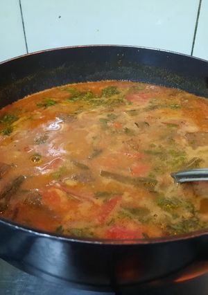 भरपूर भाज्या घालून केलेलं सांबार (Vegetable Sambar Recipe In Marathi) रेसिपी चे मुख्य फोटो