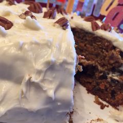 A picture of Carrot Cake.