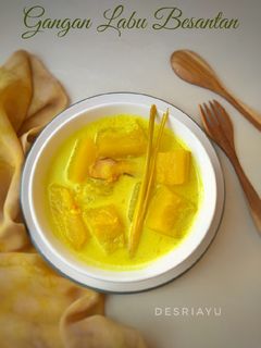 Foto resep Gangan Labu Besantan