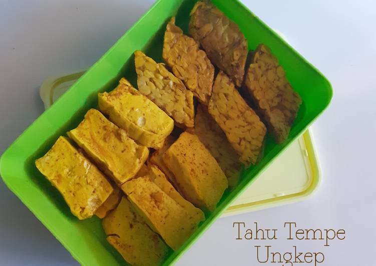 Tahu Tempe Ungkep