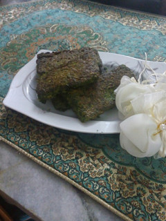 عکسی از دستور کوکو سبزی