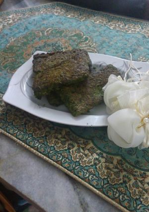 عکسی از دستور کوکو سبزی