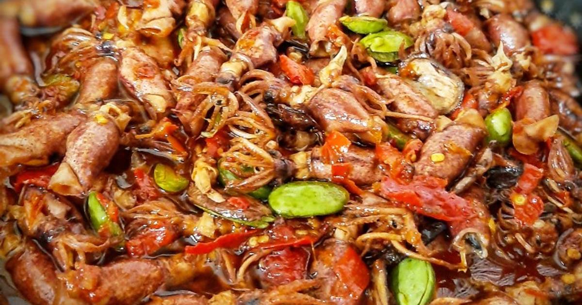 Resep Balado Baby Cumi Pete Oleh Ina Harahap Cookpad