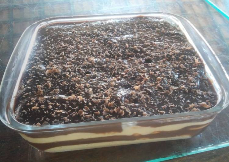 ^ Pavê creme branco e chocolate - Gozhowgos