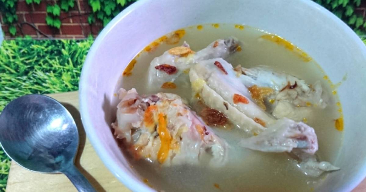 64 resep mpasi 1 tahun ayam sayap enak dan mudah Cookpad