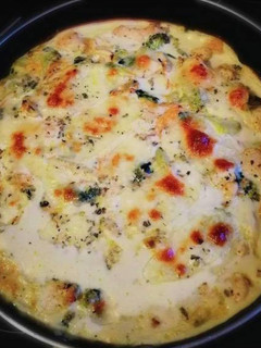 Una foto de Pastel de brócoli