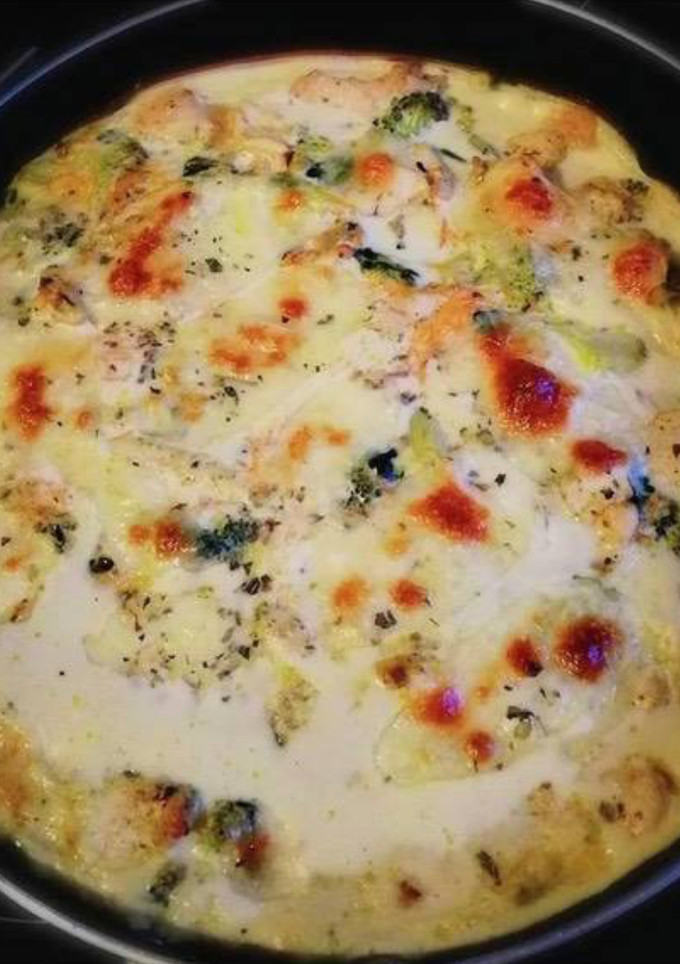 Una foto de Pastel de brócoli
