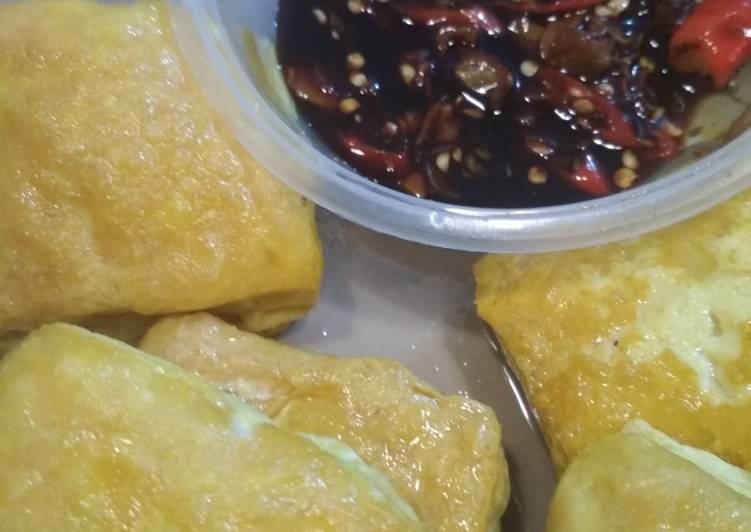 Tahu Cibuntu Sambal Kecap