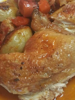 Una foto de Pollo al tomillo
